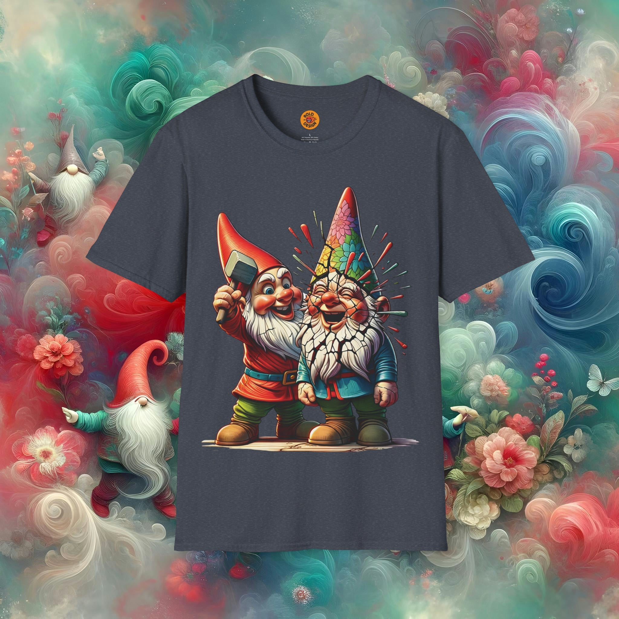 Gnome Warfare Digital Art-Bold By Design 