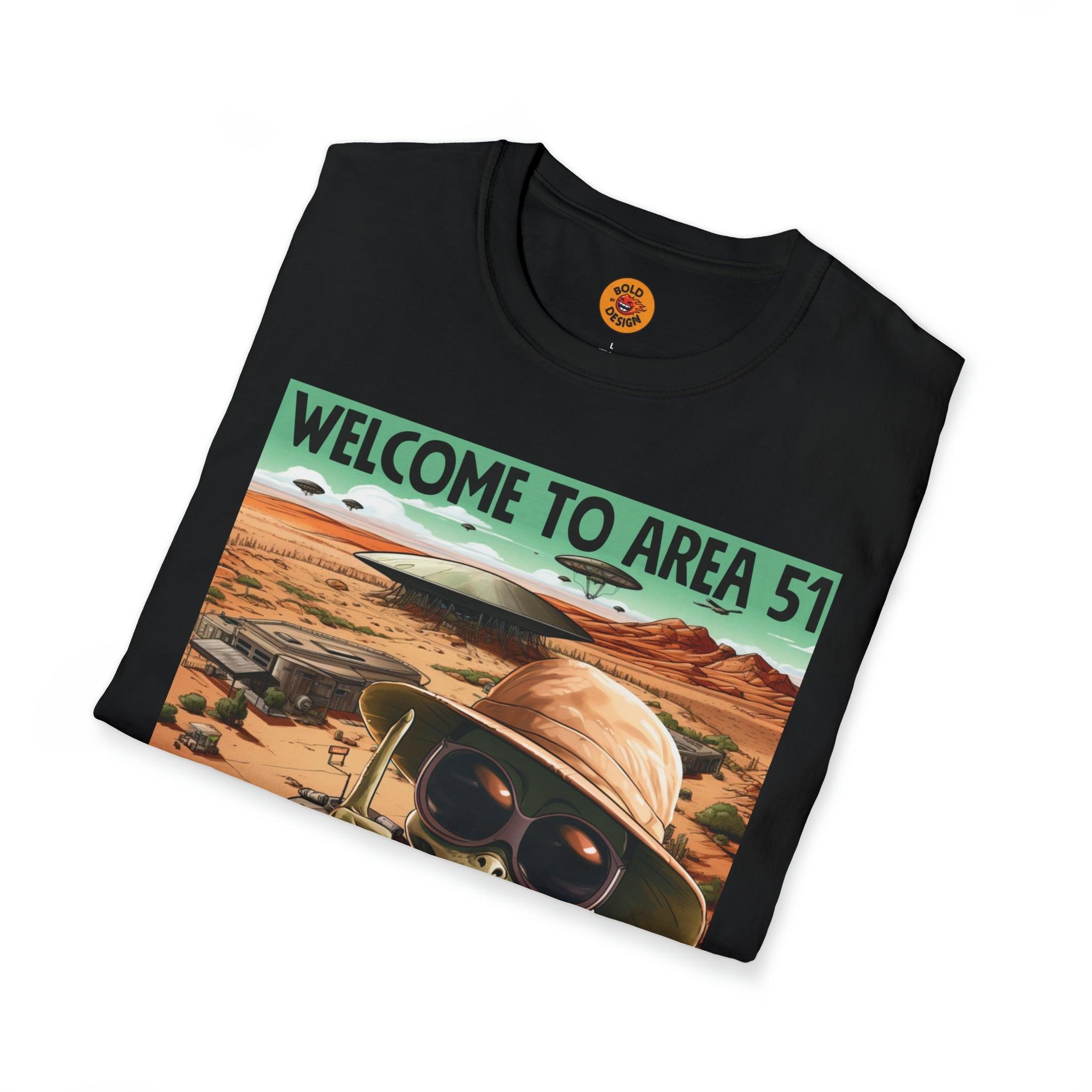 Alien Encounter Tee | Surreal Desert Adventure Shirt