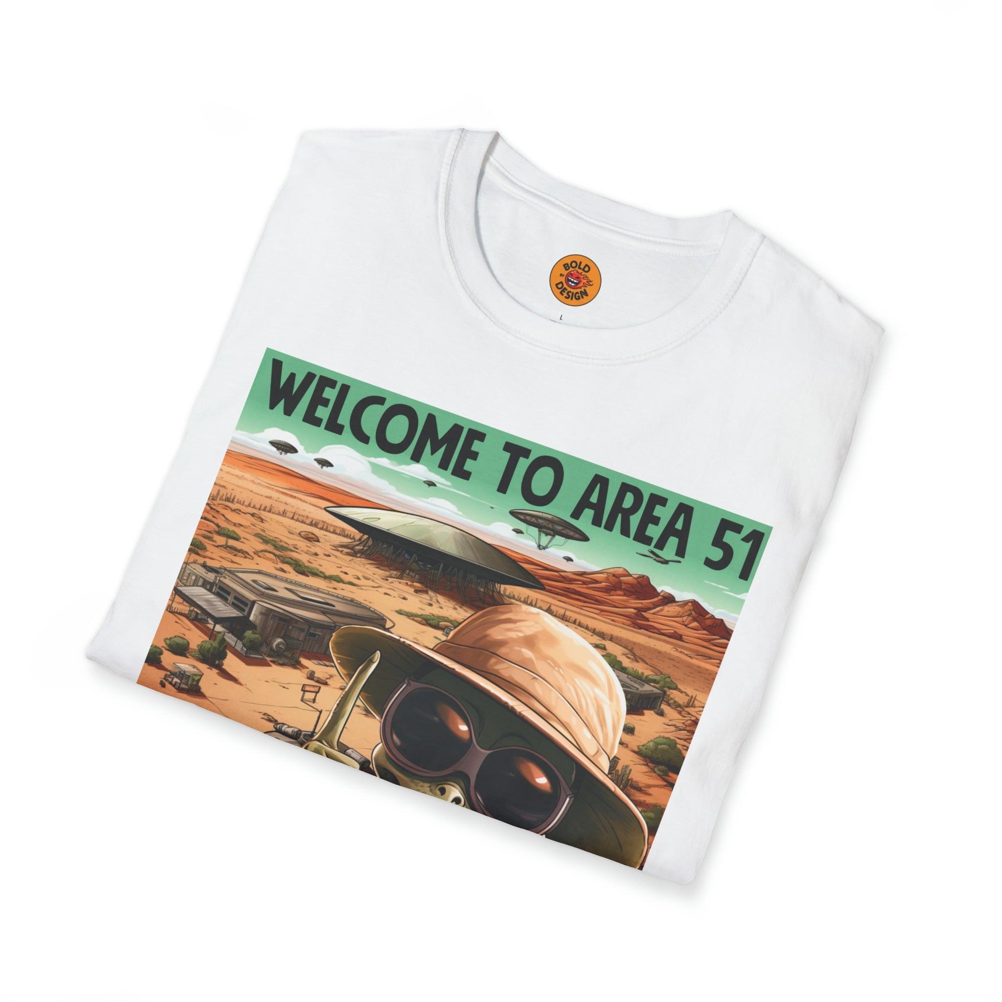 Alien Encounter Tee | Surreal Desert Adventure Shirt