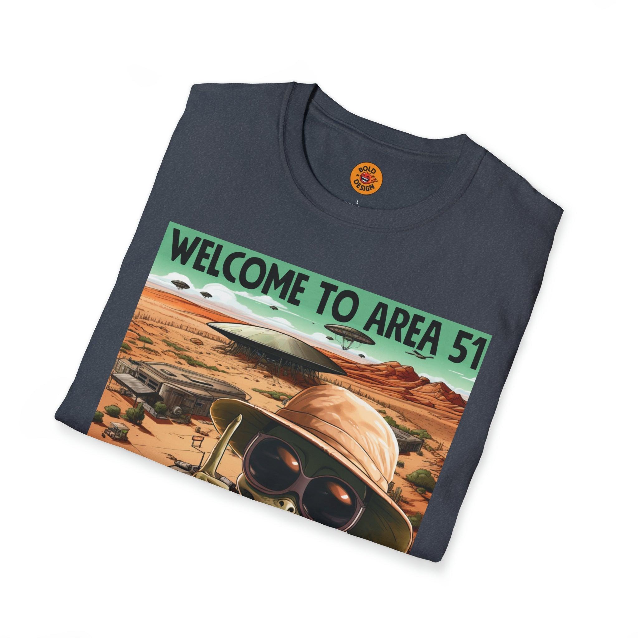 Alien Encounter Tee | Surreal Desert Adventure Shirt