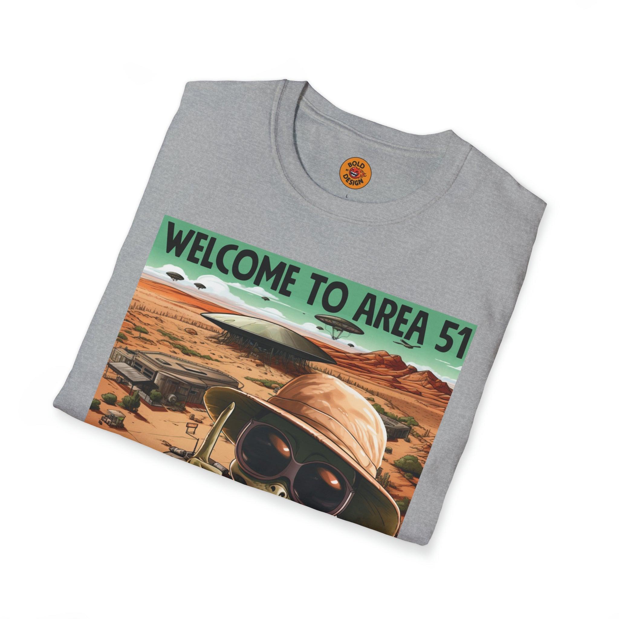 Alien Encounter Tee | Surreal Desert Adventure Shirt