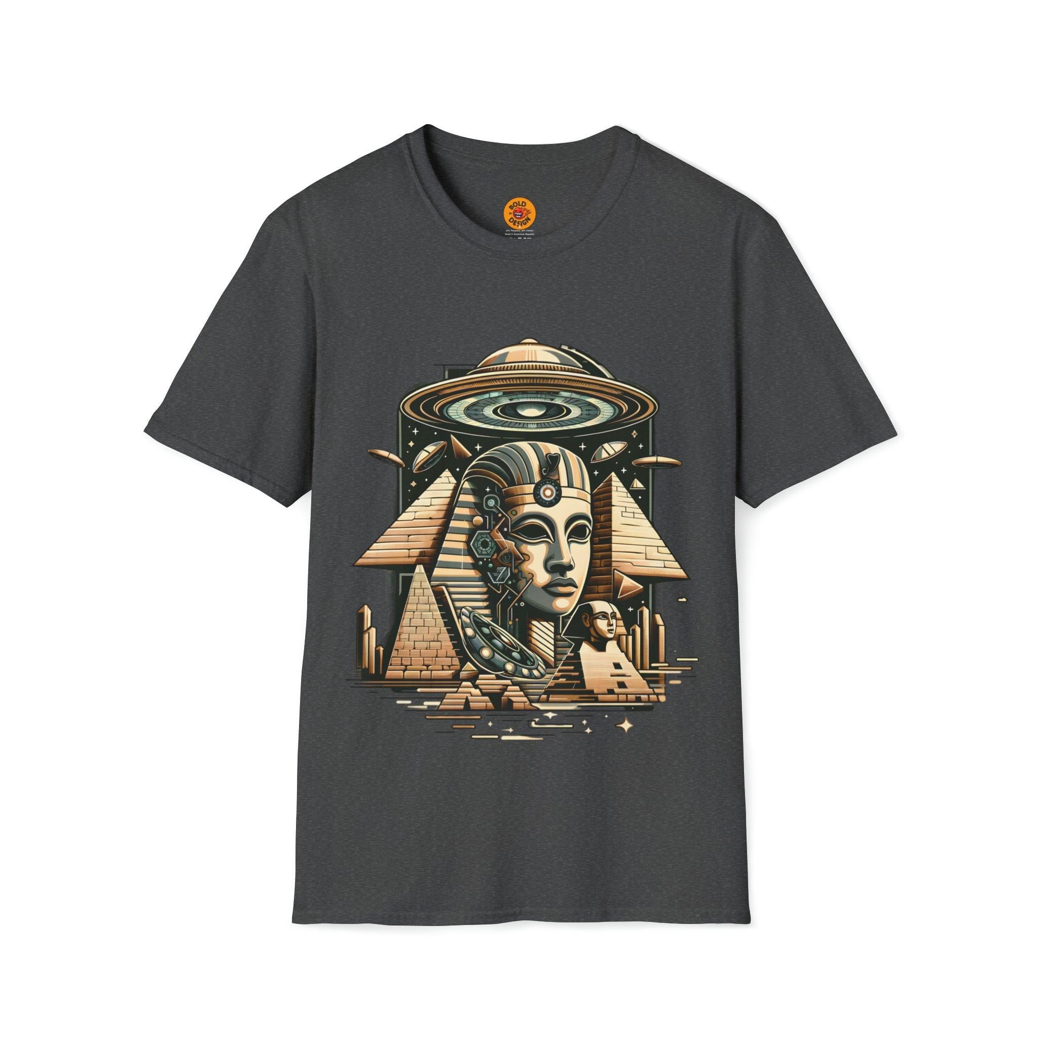 Ancient Alien Pharaoh Tee | Sci-Fi Graphic Tee