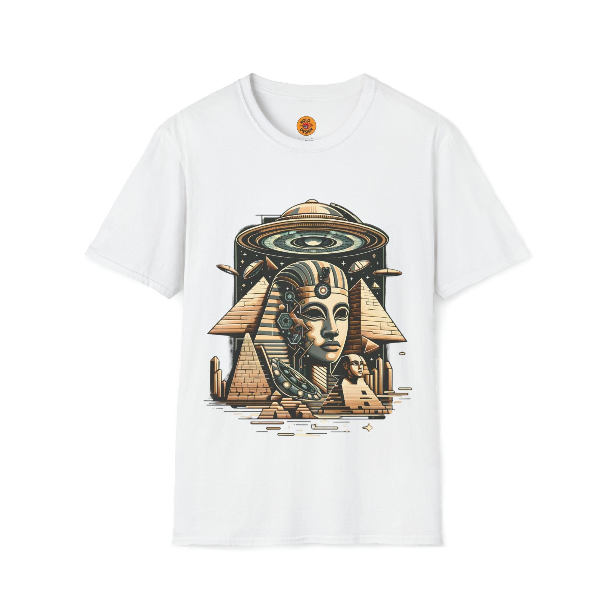 Ancient Alien Pharaoh Tee | Sci-Fi | Egyptian Iconography