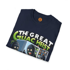 Avocado Caper Crew Tee - Hilarious Heist t shirt