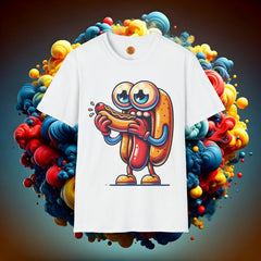 T-Shirt - Funny Hotdog shirt : The Cannibal Hotdog Tee