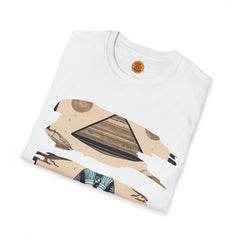 Egyptian Gods & UFOs - Mystical Pyramid Tee-Bold By Design 