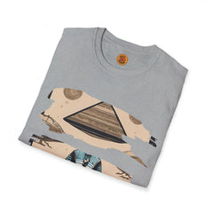 Egyptian Gods & UFOs - Mystical Pyramid Tee-Bold By Design 