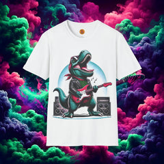 Electric T-Rex T-Shirt-Bold By Design