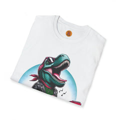 Electric T-Rex T-Shirt-Bold By Design