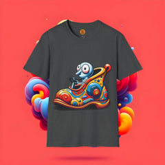 Vibrant Artistic Graphic Shirt-Bold By Design 