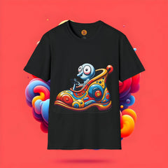 Vibrant Artistic Graphic Shirt-Bold By Design 