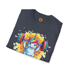 Flexing Unicorn Graphic Tee - Bold By Design