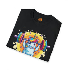 Flexing Unicorn Graphic Tee - Bold By Design