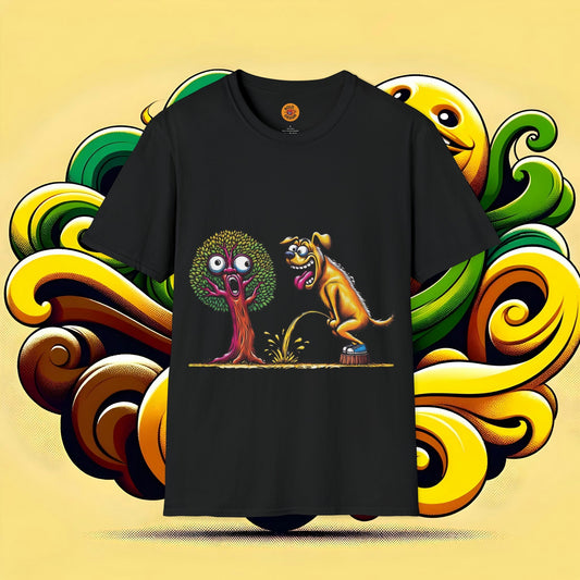 Hilarious Canine Antics Tee-Bold By Design 