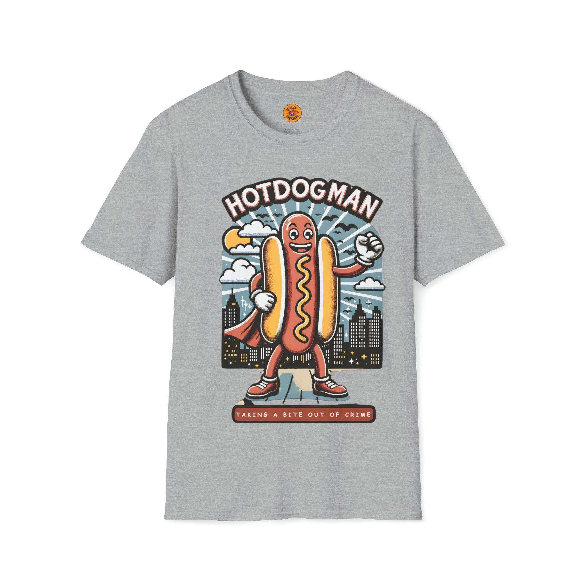 Hotdogman Hero Tee-Bold By Design 