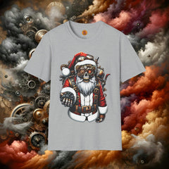 Steampunk Santa Claus Tee with Coal Sack-Bold By Design