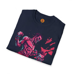 Neon Pink Zombie Brawl Tee-Bold By Design