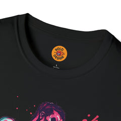 Neon Pink Zombie Brawl Tee-Bold By Design