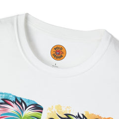 Psychedelic Monster Apple Craze Tee-Bold By Design 